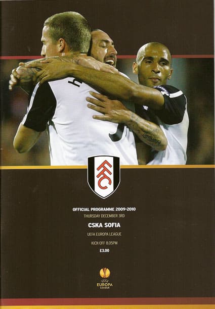 Fulham FC v C.S.K.A Sofiya